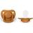 Filibabba Pacifiers 2-pack Golden mustard 6 months