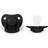 Filibabba Pacifiers 2-pack Black 6 months