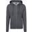 Urban Classics Basic Zip Hoodie - Charcoal