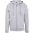 Urban Classics Basic Zip Hoodie - Grey
