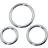 Toyz4Lovers Timeless Metal Phallic Rings 3-pack
