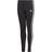 Adidas Girl's 3-Stripes Leggings - Black/White (ED7820)