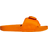 Adidas Boost Slide Bright Orange Men's