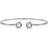 Caroline Svedbom Classic Petite Bracelet - Silver/Transprent