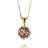 Caroline Svedbom Classic Petite Necklace - Gold/ Vintage Rose