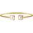 Caroline Svedbom Classic Petite Bracelet - Gold/White