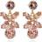 Caroline Svedbom Mini Dione Earrings - Gold/Vintage Rose