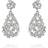 Caroline Svedbom Mini Hanna Earrings - Silver/Crystal