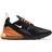 Nike Air Max 270 M - Black/Total Orange/Metallic Silver