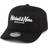 Mitchell & Ness Pinscript 110 Snapback Cap - Black