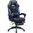 Songmics Racing Style Footrest Gaming Chair - Black/Blue