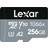 LEXAR Professional SILVER microSDXC Class 10 UHS-I U3 V30 A2 1066x 256GB +SD Adapter