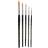 Gold Line Brushes No 1-18 2-7mm 5pcs