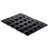 Silikomart Airplus 20 Square Muffinplade 3.5x3.5 cm