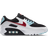 Nike Air Max 90 W - Summit White/Bleached Aqua/Black/Chile Red