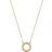 Edblad Monaco Necklace - Gold/Transparent