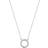 Edblad Monaco Necklace - Silver/Transparent