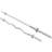 Gorilla Sports Barbell and Curl Bar
