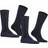 Falke Happy Crew Socks 2-Pack - Navy