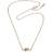 Efva Attling Love Knot & Stars Necklace - Gold/Diamonds