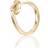 Efva Attling Love Knot & Stars Ring - Gold/Diamonds