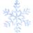 Star Trading Snowflake Antarctica Julstjärna 40cm