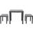 vidaXL 48779 Matgrupp, 1 Bord inkl. 2 Stolar