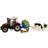 Britains Massey Ferguson 5612 Tractor Playset