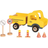 Goki Construction site Vehicle with Traffic Signs 55894