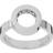 Edblad Monaco Ring - Silver/Transparent