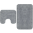 vidaXL 133230 2-pack Grå 63x93cm