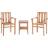 vidaXL 44736 Outdoor Lounge Set, 1 Table incl. 2 Chairs