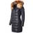 RockandBlue Beam Down Jacket - Black/Natural (Real Fur)