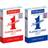 Waddingtons Number 1 Playing Cards - Red and Blue Twin Pack