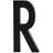 Design Letters Architect Letter R
