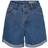 Vero Moda High Waisted Shorts - Blue/Medium Blue Denim