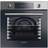 Hoover HOC3B3058IN Stainless Steel, Black