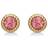 Mads Z Luxury Rainbow Earrings - Gold/Tourmaline