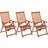 vidaXL 310293 3-pack Garden Dining Chair