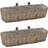 vidaXL Balcony Odlingslåda 18x60x13cm