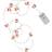 Star Trading Dew Drop Butterflies Ljusslinga 12 Lampor