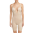 Björn Borg Suit Your Fancy Plunge Low-Back Mid-Thigh Bodysuit - Beige Beige