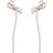 Swarovski Lifelong Bow Earrings - Silver/Rose Gold/White