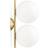 Flos IC C/W1 Double Vægplafond 24cm