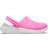 Crocs LiteRide Clog - Electric Pink/Almost White