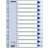Esselte Index PP A4 1-12