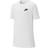 NIKE Older Kid's Sportswear T-Shirt - White/Black (AR5254-100)