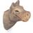 ferm LIVING Animal Hand Carved Hook Hippo