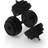 Body Revolution Vinyl Dumbbell & Barbell Set 10kg
