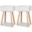 vidaXL 244741 2-pack Sängbord 30x40cm